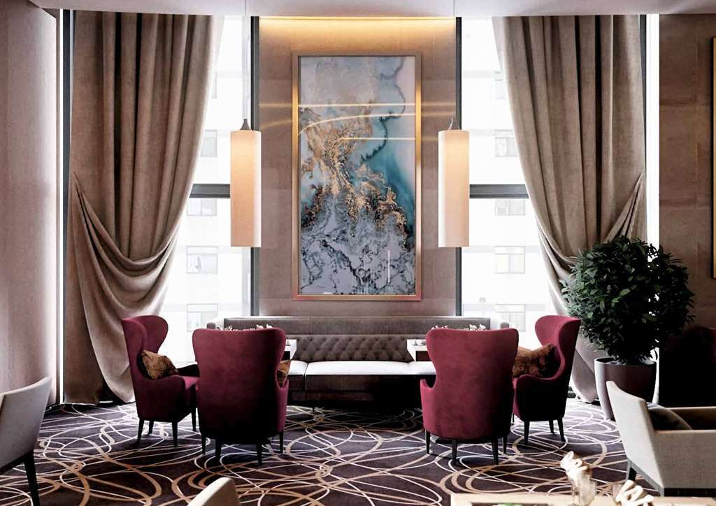 Hotel Doubletree By Hilton Almaty Restaurant photo